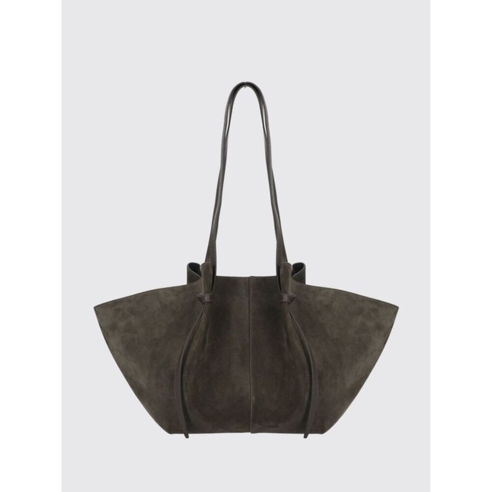Yuzefi Women Mochi Suede Shoulder Bag Yuzefi With Double Handle